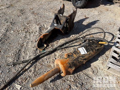 Land Pride BR560 Hydraulic Breaker (Inoperable)