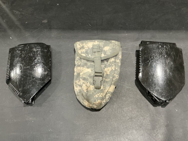 (99) Entrenching Tools & (20) Entrenching Tool Carriers