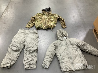 (20) Wet Weather Jackets, (5) Extreme Cold Weather Parkas & Assorted Items