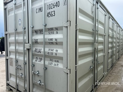 2025 40 ft High Cube Multi-Door Opslag container