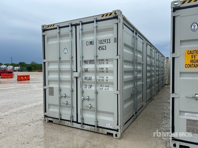 2025 40 ft High Cube Multi-Door Opslag container