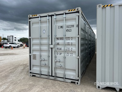 2025 40 ft High Cube Multi-Door Storage Container