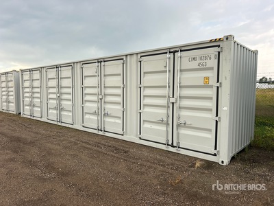 2026 40 ft High Cube Multi-Door Opslag container