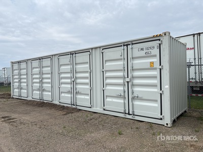 2026 40 ft High Cube Multi-Door حاويات تخزين