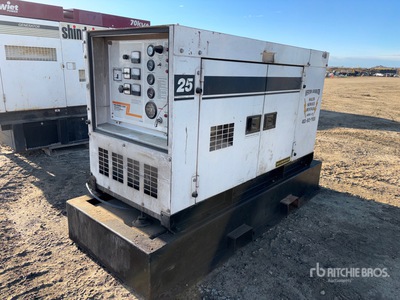 2010 Multiquip Power DCA-25SSIU3 25 kVA Skid-Mounted Generator Set