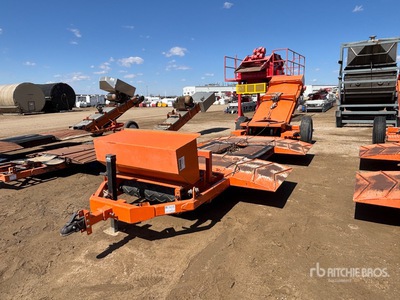 Axiom 30 in x 22 ft Portable Transfer مقطورة ناقلة للرمل