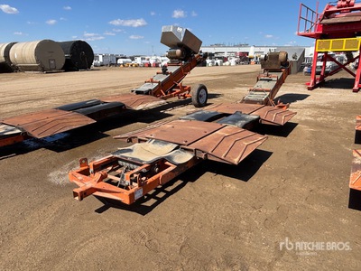 Batco 18 in x 22 ft Portable Transfer مقطورة ناقلة للرمل