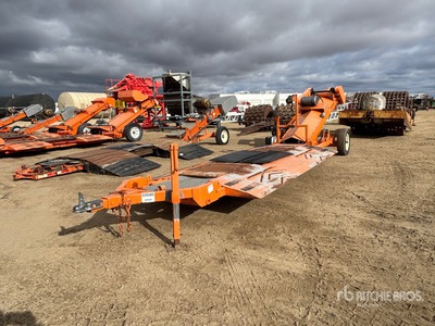 AG Sandman TB113 20 in x 22 ft Portable Transfer Remorque de transport de sable