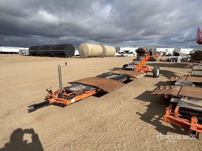 AG Sandman TB118 18 in x 21 ft Portable Transfer Remorque de transport de sable