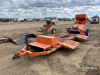 30 in x 20 ft Portable Drive Over Förderband