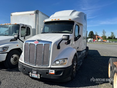 2019 Peterbilt 579 6x4 تراكتور شاحنة كابينة النوم (ثنائية المحور) (Inoperable)