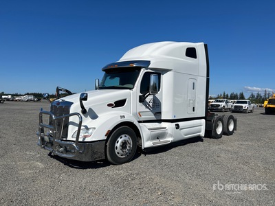2020 Peterbilt 579 6x4 Cabeza Tractora Cabina Dormitorio