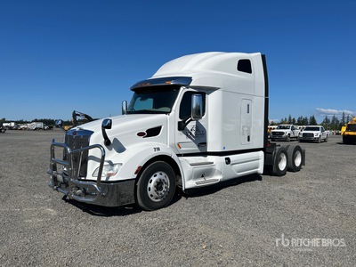 2020 Peterbilt 579 6x4 Cabeza Tractora Cabina Dormitorio