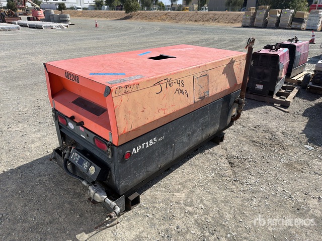 2015 Atlas Copco APT185KD7 Skid-Mounted Air Compressor
