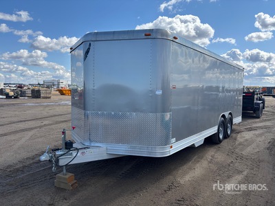 2008 Featherlight 20 ft T/A Enclosed Trailer