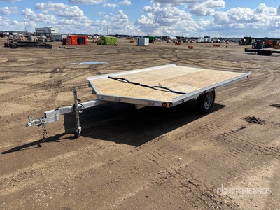 2016 Triton XT12VR-101F 12 ft S/A Aluminum 2 Place ATV/Snowmobile Enclosed Trailer