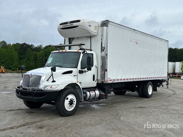 2022 International MV607 4x2 Refrigerated Truck