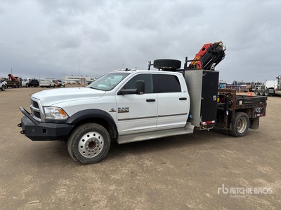 2018 Palfinger PK 8.501 SLD3 11800 lb Knuckle Boom on 2018 Ram 5500 SLT 4x4 Crew Cab شاحنة رافعة
