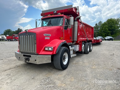 2007 Kenworth T800 Autocarro ribaltabile 3 assi