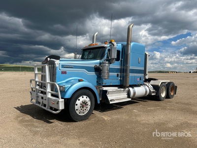 2013 Kenworth W900 6x4 Cabeza Tractora Cabina Dormitorio