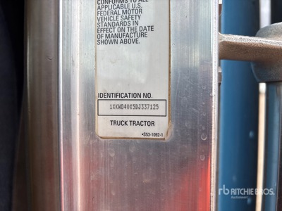 2013 Kenworth W900 6x4 6x4 3- Achs Sattelzugmaschine mit Schlafkabine