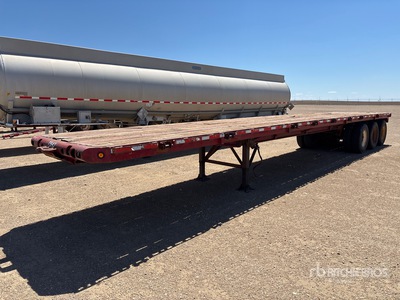 1982 Lufkin 45 ft Tri/A Flatbed Trailer