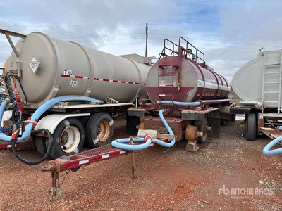 1980 Beal Quad/A Pup Tanker Trailer