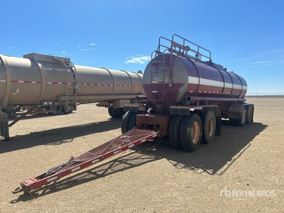 1980 Beal Quad/A Pup Tanker Trailer