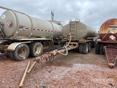 1977 Beal Quad/A Pup Tanker Trailer
