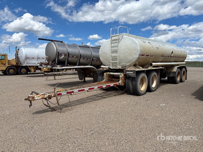 Quad/A Turntable Pup Tanker Trailer