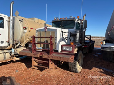 2007 Kenworth C500 6x4 Autocarro con gru gin pole