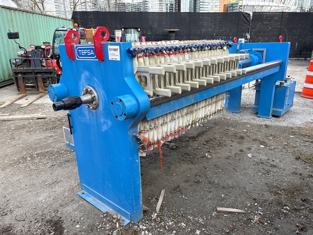 2022 TEFSA EHC Sidebar Filter Press 2022 TEFSA EHC Sidebar Filter Press