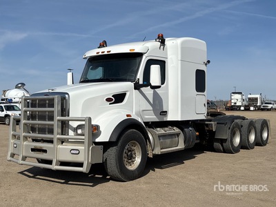 2023 Peterbilt 567 8x6 Tri/A Sleeper Truck Tractor