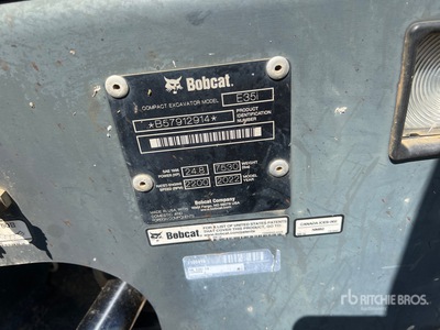 2022 Bobcat E35 Minigraafmachine