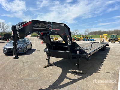 2025 Horizon 40 ft T/A Gooseneck Equipment Trailer