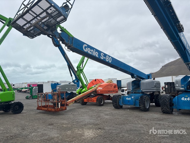 2006 Genie S-80 4WD Diesel Telescopic Boom Lift
