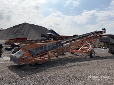 2021 Eagle 50 ft Portable Radial Stacking Conveyor