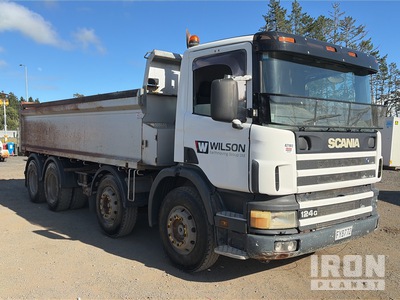 2005 Scania P124 8x4 Twin-Steer Tri/A Dump Truck