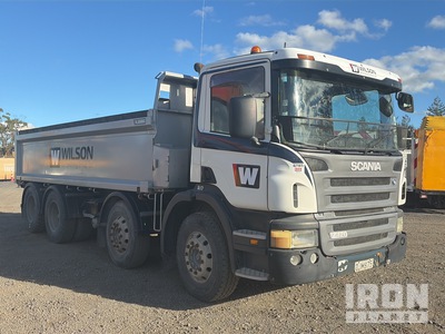 2006 Scania P420 8x4 Tri/A Camión dumper