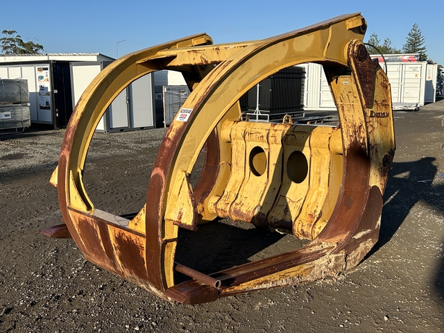 Ensign 2200 mm Wheel Loader Grapple - Fits Cat 966G