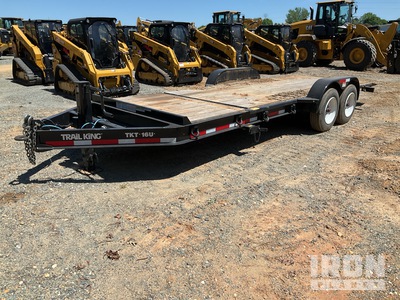 2025 Trail King TKT16U 16000 lb 21 ft T/A Tilt Deck Trailer