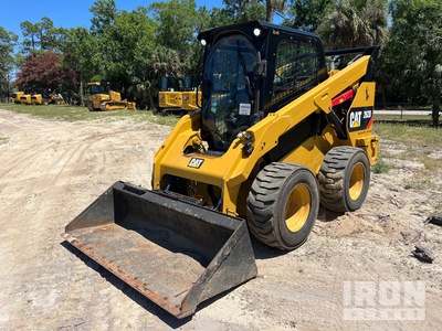2019 Cat 262D Two-Speed High Flow XPS Chargeuse à direction à glissement