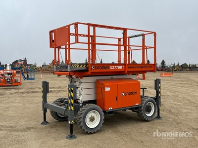 2023 Snorkel S2770RT 4x4 Diesel Elevador de tijera (Unused)