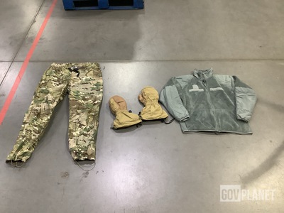 (17) Pairs of Trousers, (12) Jackets, (8) Pairs of Gloves & Assorted Items