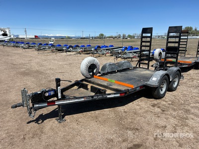 2020 Snake River 10 ft T/A Equipment Trailer