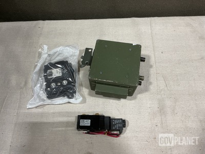 (1) Speaker, (11) Solenoid Valves, (12) Transducers & Assorted Items