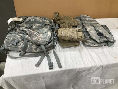 (39) Hydration Carriers, (12) Assault Packs & Assorted Items