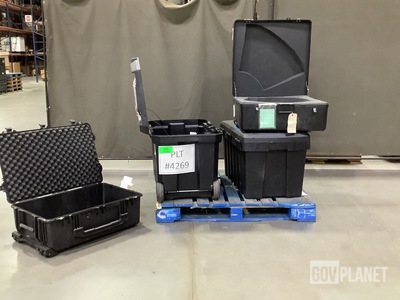 (4) Assorted Storage Cases