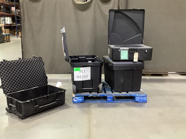 (4) Assorted Storage Cases