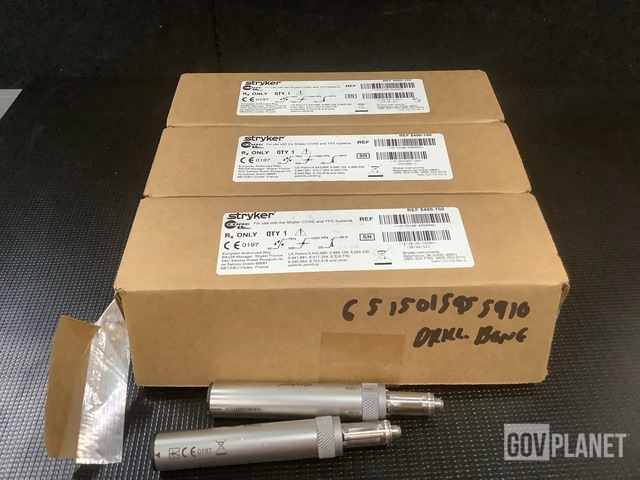 (5) Stryker 5400-100 Core U Drills